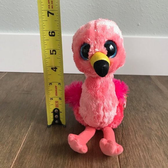 NWT Ty Beanie Boo's Collection "Gilda" Pink Flamingo - 6-1/2" H - NEW with Tags! - Picture 10 of 10